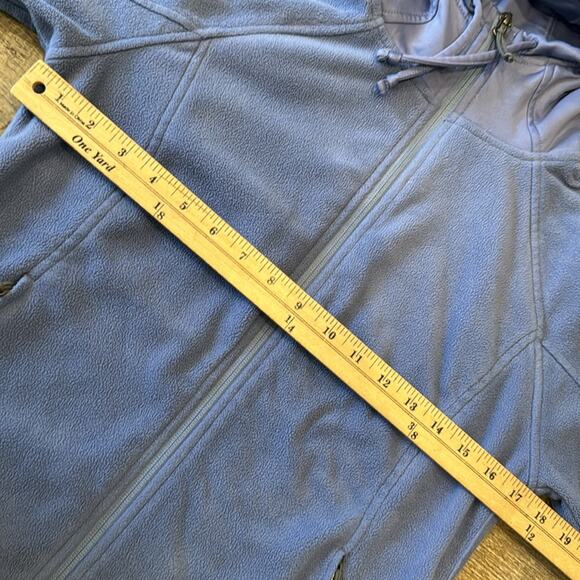 Columbia Women's Hooded Full Zip Fleece Jacket Periwinkle Size S - Picture 5 of 8